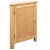 Image de Armoire d angle 59 x 45 x 80 cm Bois de chêne massif