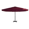 Image de Parasol met aluminium paal 500 cm bordeauxrood 44476