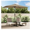 Image de Parasol deporte 300 x 200 toile en polyester mat en metal rectangulaire