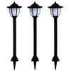 Image de Lampe solaire à LED d'extérieur 3 pcs Noir