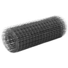 Image de Kippengaas 10x0,5 m staal met PVC coating grijs143646