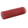 Image de Kippengaas 25x0,5 m staal met PVC coating rood143674