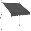 Image de Auvent manuel rétractable 200 cm Anthracite