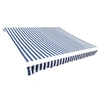 Image de Luifeldoek 350x250 cm canvas blauw en wit 143699