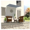 Image de Luifel uittrekbaar 150x150 cm blauw en wit143746
