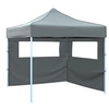 Image de Vouwtent pop-up met 2 zijwanden 3x3 m antraciet44965