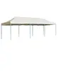 Image de Tente de Réception Pliable Blanc Cassé Tonnelle Chapiteau de Jardin 44974