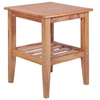 Image de Table basse 40x40x50 cm Carrée Teck solide