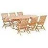 Image de Salon de jardin bois 7 pieces