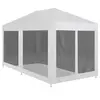 Image de Partytent met 6 mesh zijwanden 6x3 m45110