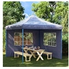 Image de Tentwanden met raam PE blauw 2 st 45115