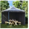 Image de Tentwanden met ritssluiting PE antraciet 2 st45118