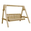 Image de Balancelle de jardin Bois de pin imprégné 205x150x157 cm