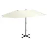 Image de Parasol d'Extérieur et Poteau en Aluminium, Pare-soleil de Patio, Abri de Soleil, Parasol de Terrasse Extérieur, 460 44868