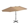 Image de Parasol d'Extérieur et Poteau en Aluminium, Pare-soleil de Patio, Abri de Soleil, Parasol de Terrasse Extérieur, 460 44870