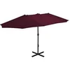 Image de Parasol met aluminium paal 460x270 cm bordeauxrood44871
