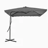 Image de Parasol d'Extérieur avec Mât en Acier, Pare-soleil de Patio, Abri de Soleil, Parasol de Terrasse Extérieur, 250 x 250 44883