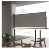 Image de Tuinscherm uittrekbaar 100x300 cm grijs45186