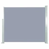 Image de Auvent Latéral Rétractable 120x300 cm Gris Brise-vue Store Abri Balcon 45363