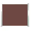 Image de Windscherm uittrekbaar 120x300 cm bruin 45364