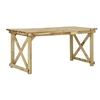 Image de Table de jardin 160x79x75 cm Bois