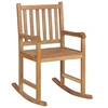 Image de Chaise à bascule bois de teck massif