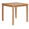 Image de Table de jardin 80x80x77 cm Bois de teck solide