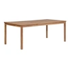 Image de Table de jardin 200x100x77 cm Bois de teck solide