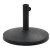 Image de Socle rond de parasol Polyrésine 10 kg Noir