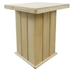 Image de Table de bar 75x75x110 cm Pin imprégné