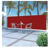 Image de Windscherm uittrekbaar 160x500 cm rood45463
