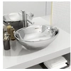 Image de Lavabo 40 x 33 x 13,5 cm Céramique Argenté