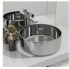 Image de Lavabo 40 x 15 cm Céramique Argenté