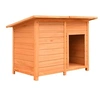 Image de Niche pour chiens - - 120x77x86 cm - Bois de pin et sapin - Résistante aux intempéries - Extérieur