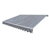 Image de Luifel gemotoriseerd uitschuifbaar 400 cm blauw/wit275553