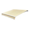 Image de Luifel handmatig uittrekbaar 300 cm geel/wit275558