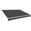 Image de Luifel handmatig uittrekbaar 450 cm antraciet275568