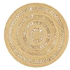 Image de Tapis fait à la main Jute tressée 120 cm
