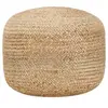 Image de Pouf fait à la main 45 x 30 cm Jute