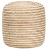 Image de Pouf fait main 40x45 cm jute248074