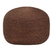 Image de Pouf fait main 40x45 cm jute marron248084