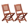 Image de Chaises à manger pour enfants lot de 2 Bois d eucalyptus