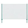 Image de Draadgaashek met palen 25x1,5 m staal groen144611