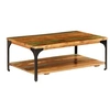 Image de Table basse et étagère 100x60x35 cm Bois de récupération solide