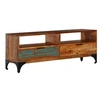 Image de Meuble TV 118 x 35 x 45 cm Bois de récupération massif