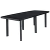 Image de Table de jardin Anthracite 216x90x72 cm Plastique