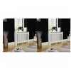 Image de Cache-radiateurs Blanc MDF 112 cm -