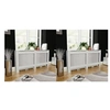 Image de Cache-radiateurs 2 pcs Blanc MDF 172 cm