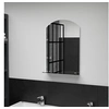 Image de Wandspiegel met schap 40x60 cm gehard glas249431