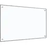 Image de Dosseret de cuisine Transparent 80x50 cm Verre trempé